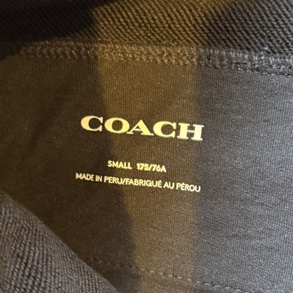 Z Coach Men’s Small Black Joggers with Gray Accents - Picture 2 of 6